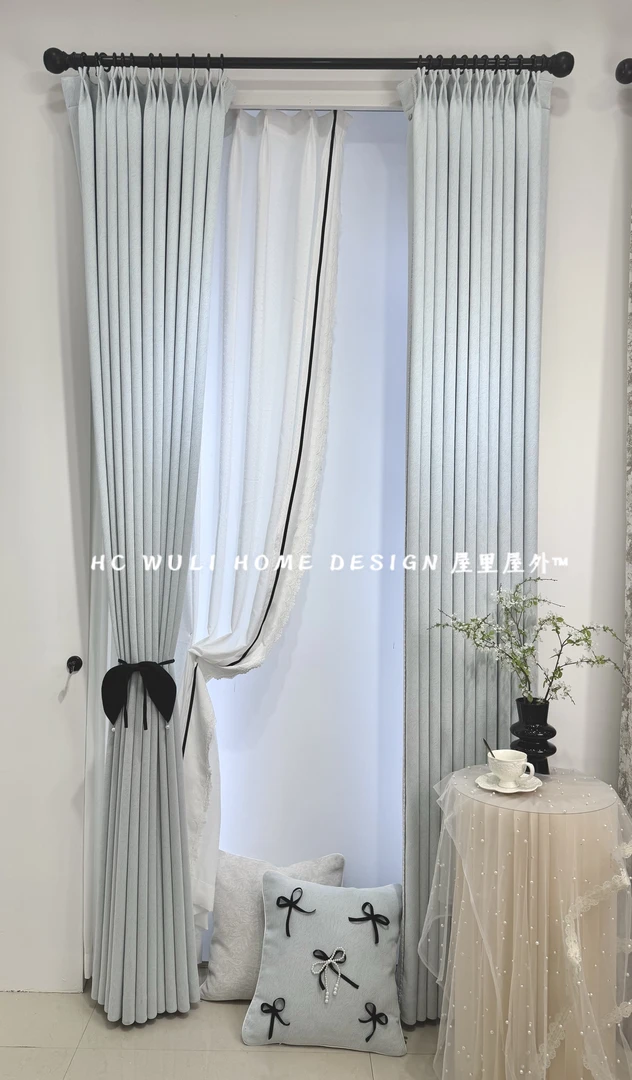 Woliwowa/屋里屋外25年春季新品窗帘(春里系列)样品百分之十返