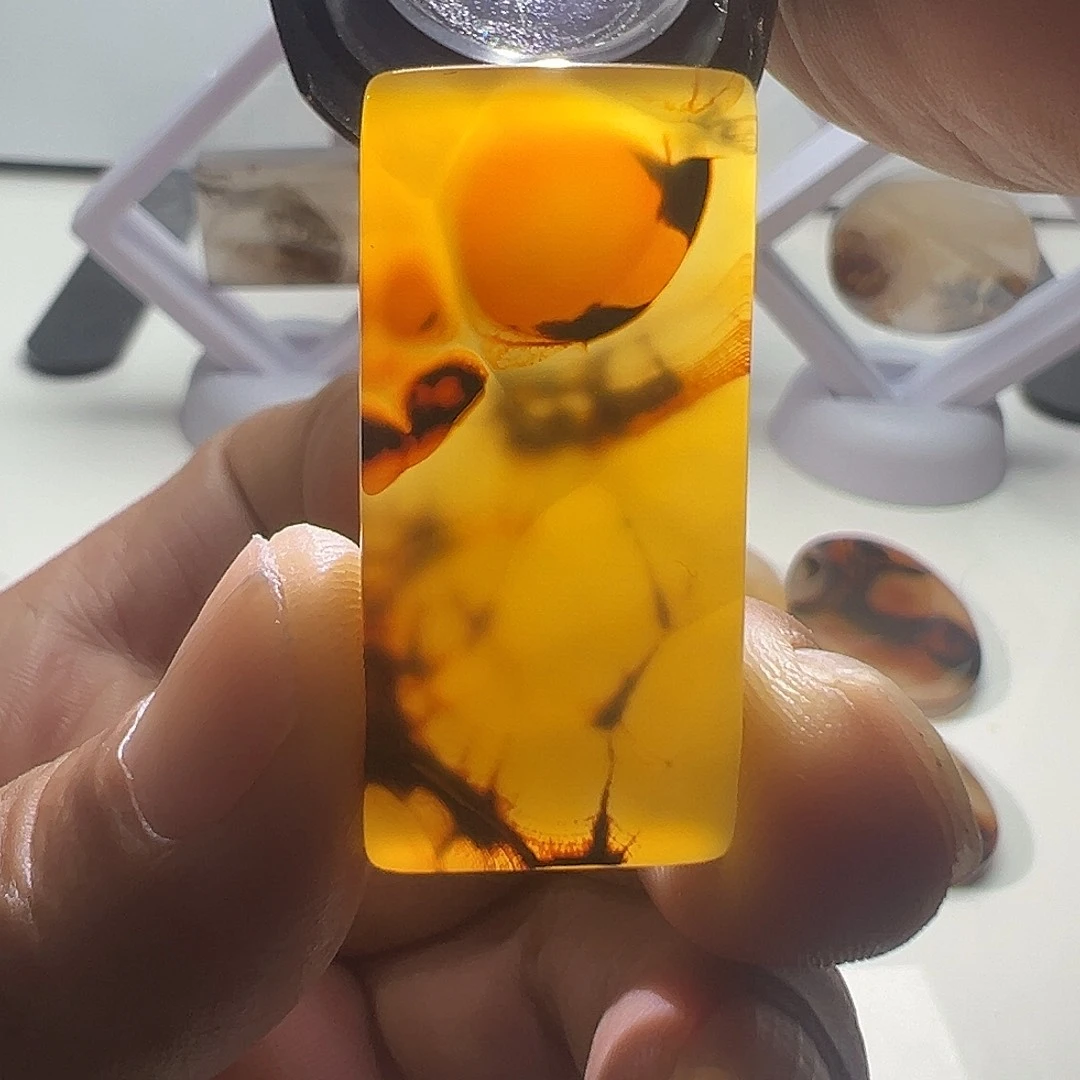 未镶嵌玛瑙/玉髓珠宝奇石
