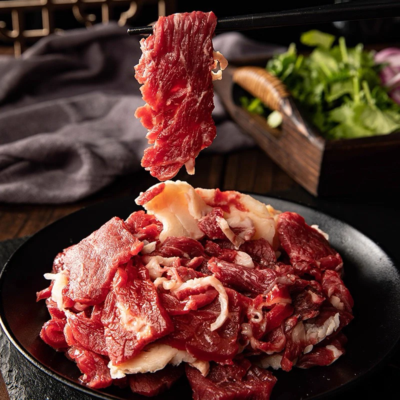 原切牛排【饱玉】齐齐哈尔烤肉鲜肉肋条精品牛肉