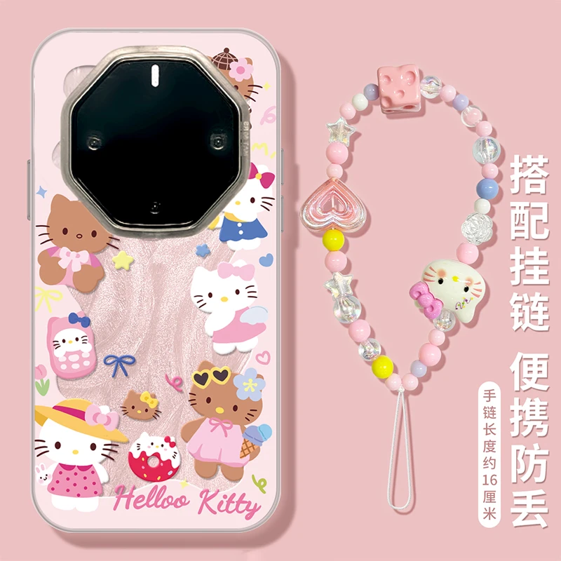 适用华为mate70rs非凡大师手机壳时尚女款小熊kt猫可爱全包高级感