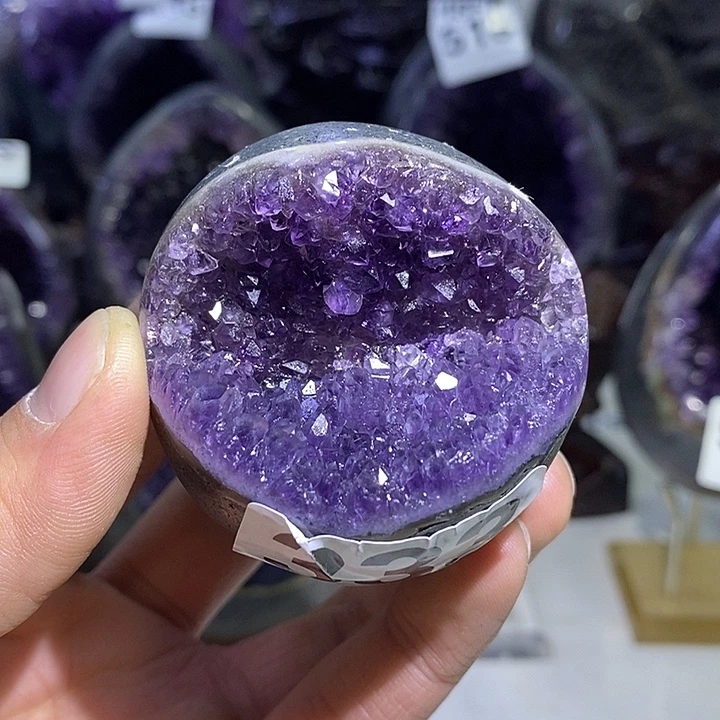 紫晶珠宝半成品未镶嵌333