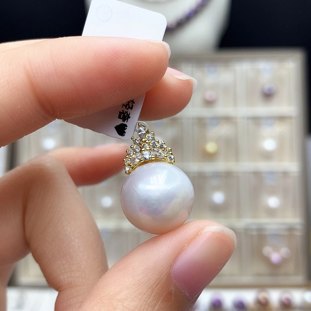 颈饰淡水珍珠合金