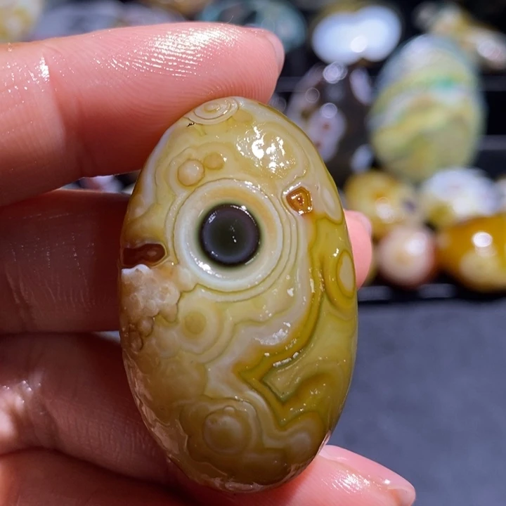 玛瑙/玉髓未镶嵌吊坠(不含链)157
