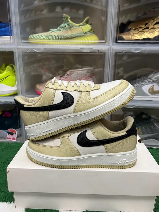 40码/af1白黄黑休闲鞋/二手正品95新