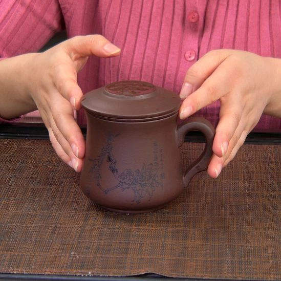 茶杯紫砂高货放漏
