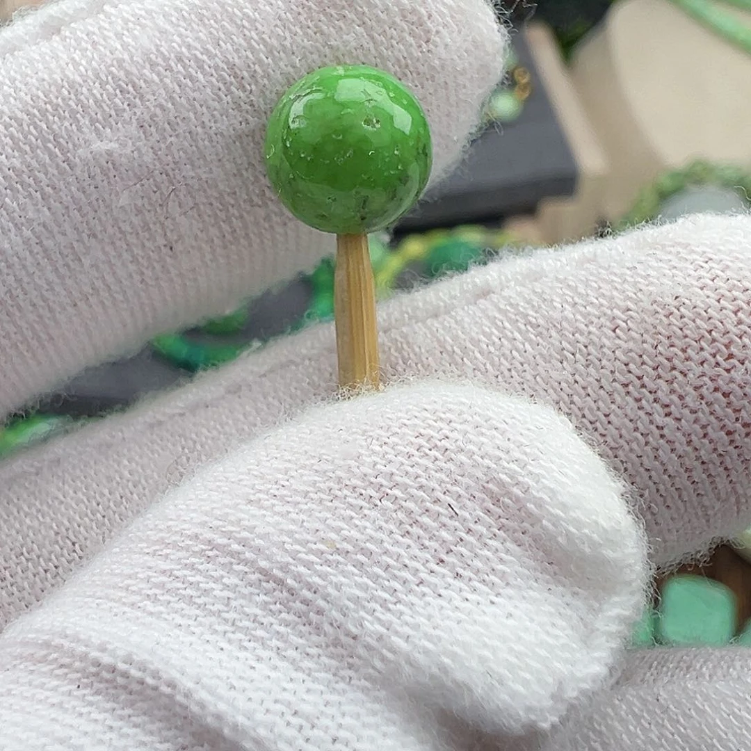 绿松石菜籽黄绿松石Z未镶嵌