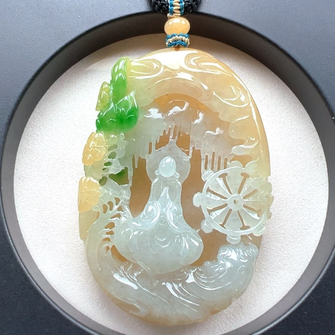 颈饰未镶嵌翡翠悟道