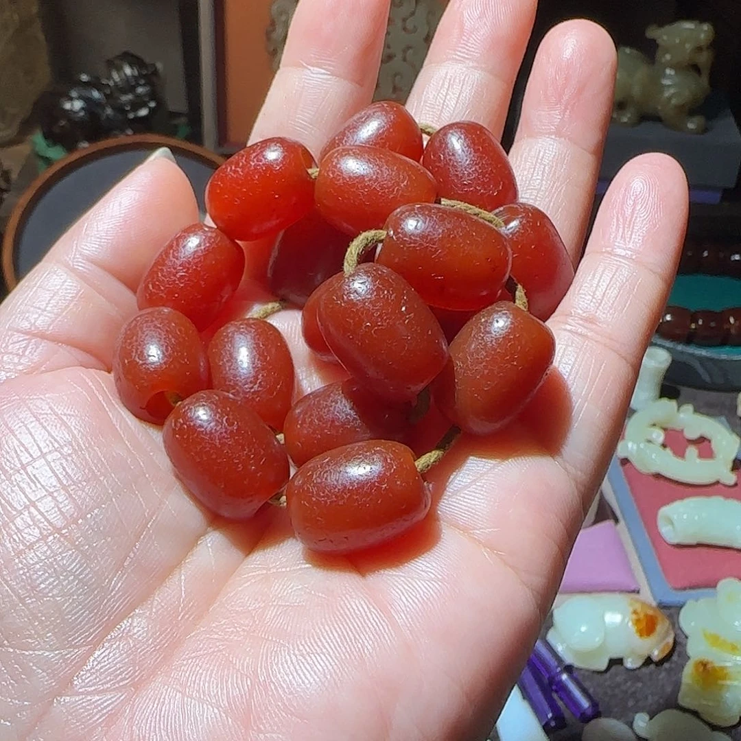 玛瑙/玉髓手链未镶嵌如*