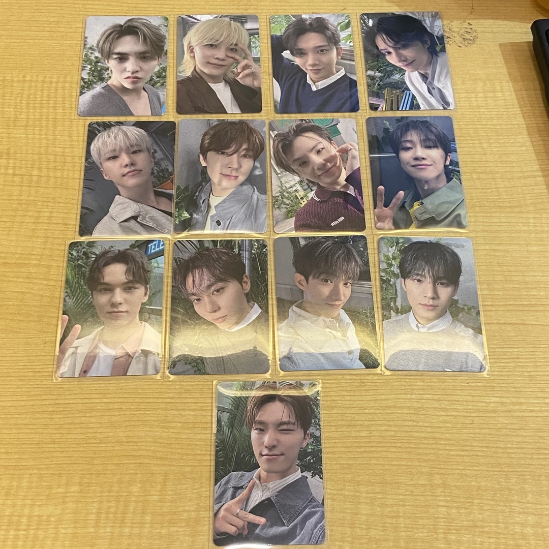 【现货非偏包邮】潮玩seventeen 特典卡抽抽乐