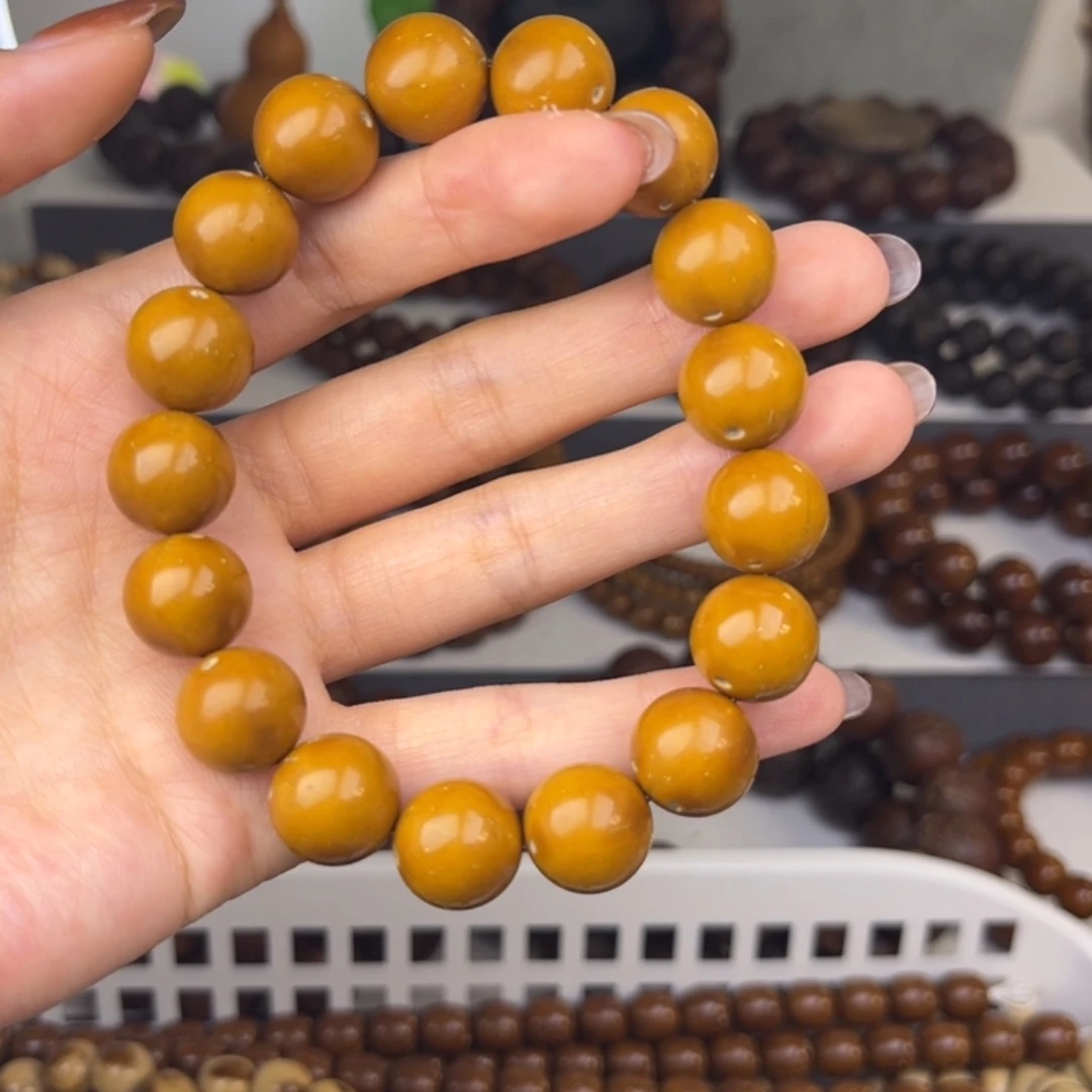 柒***晨手串紫金鼠精品光珠