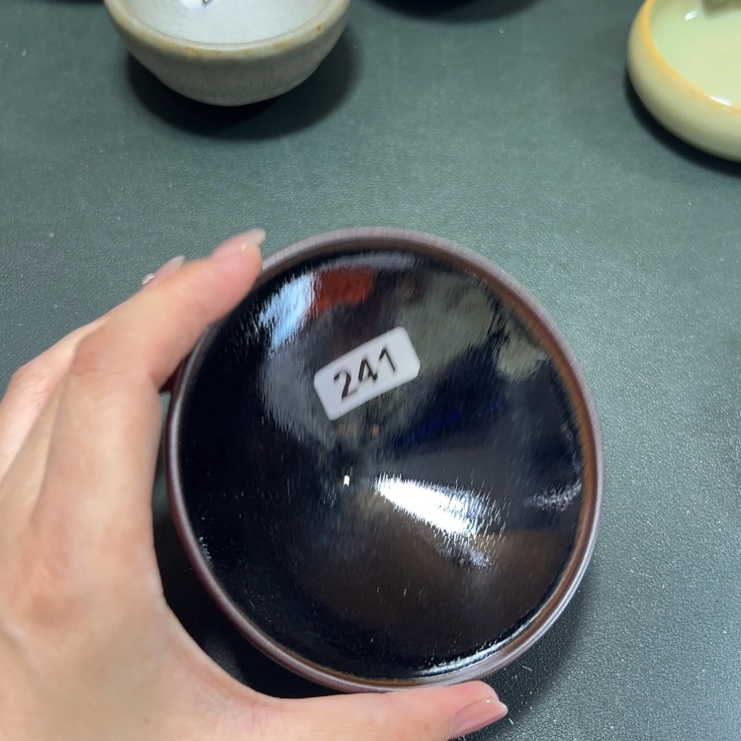 茶盏全手工原矿原釉建盏