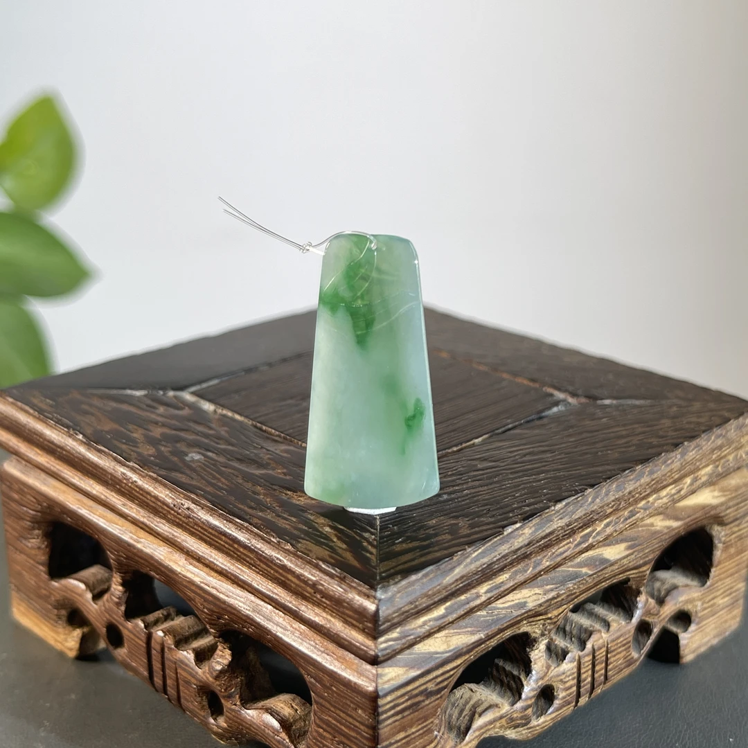 JCB10-42 天然翡翠缅甸A货 无事牌