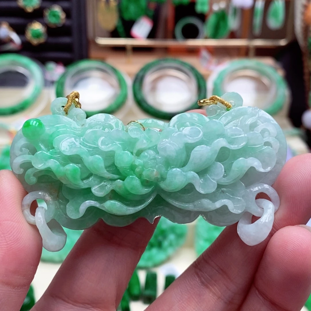 颈饰未镶嵌翡翠翡翠吊坠