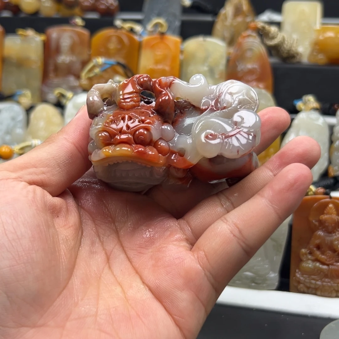 石英质玉（黄龙玉）未镶嵌多样性发货，发其一