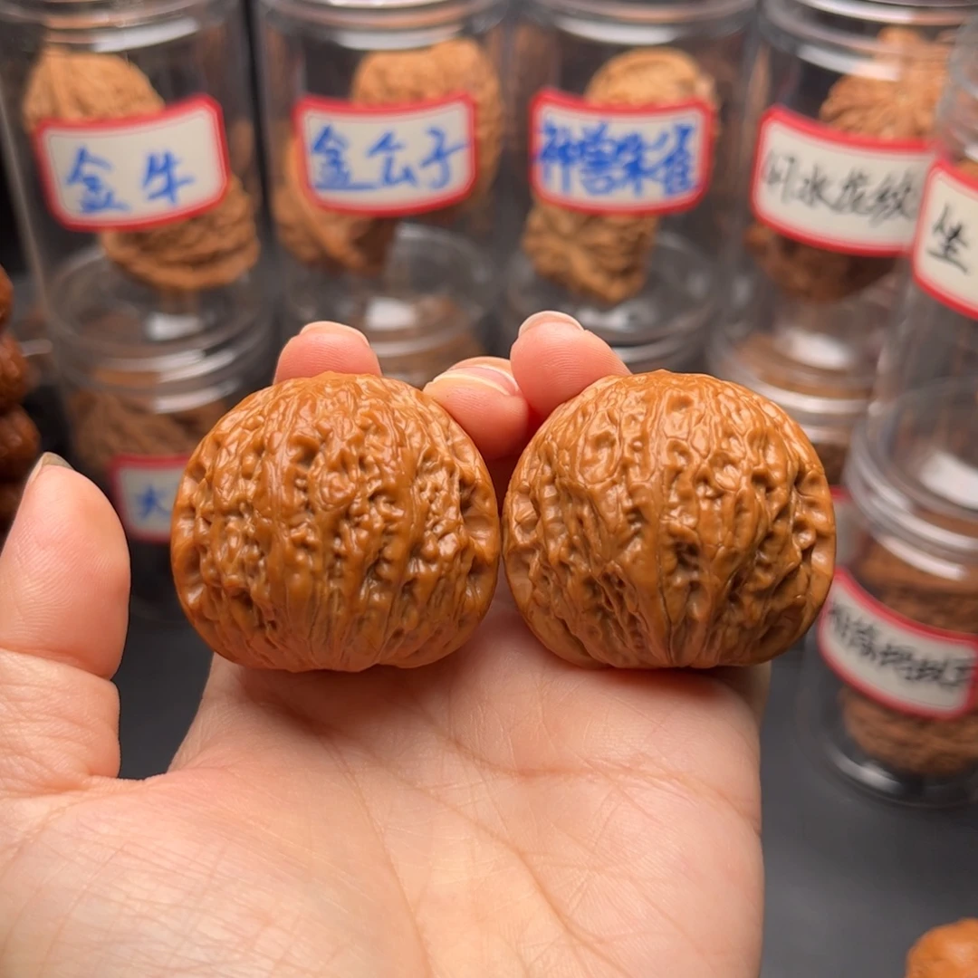把件文玩核桃40原桩老树铁锤妹妹