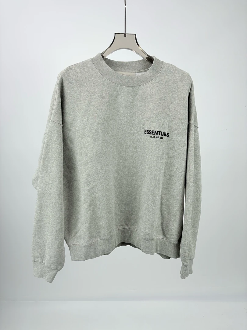 99新 YSL/圣罗兰  ESSENTIALS背后大LOGO长袖卫衣 L码 99新 14408