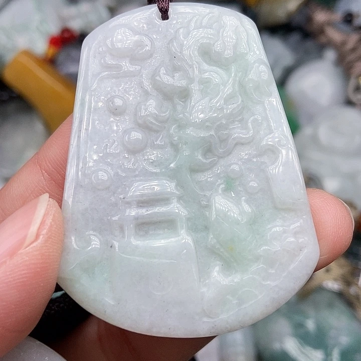 颈饰未镶嵌翡翠翡翠