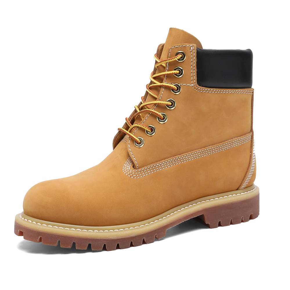 zzcchh高端固特异工艺工装鞋户外防水高帮大黄靴男女情侣款经典