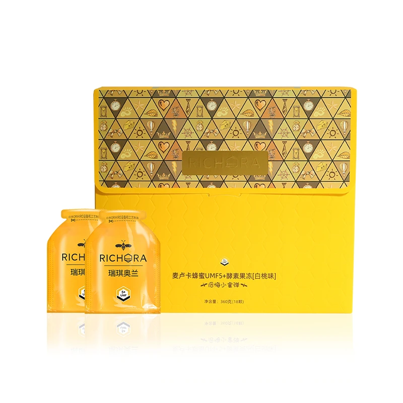 【果冻礼盒】瑞琪奥兰麦卢卡蜂蜜果蔬膳食纤维酵素果冻礼盒送礼