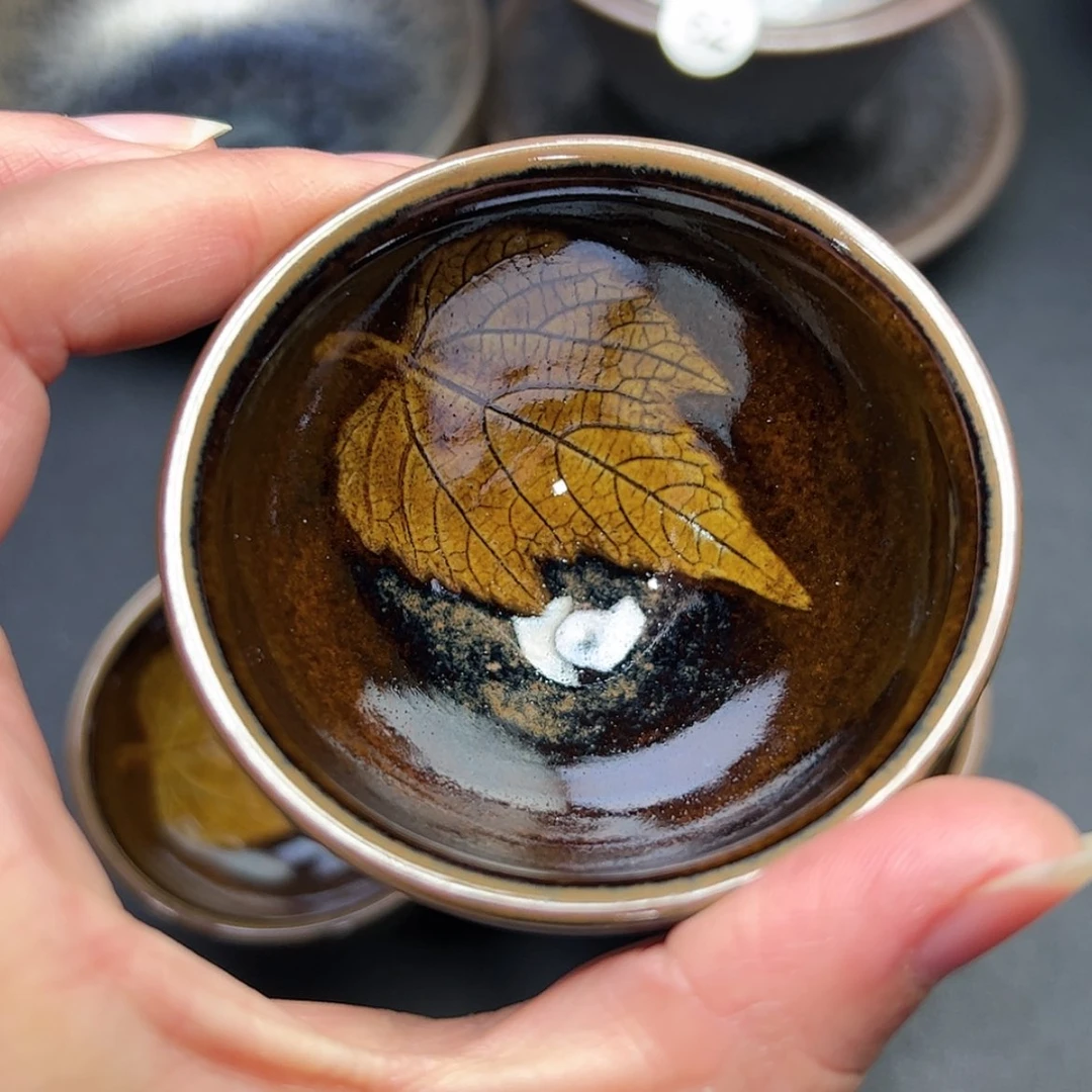 【闪购商品】茶盏建窑建盏主人杯