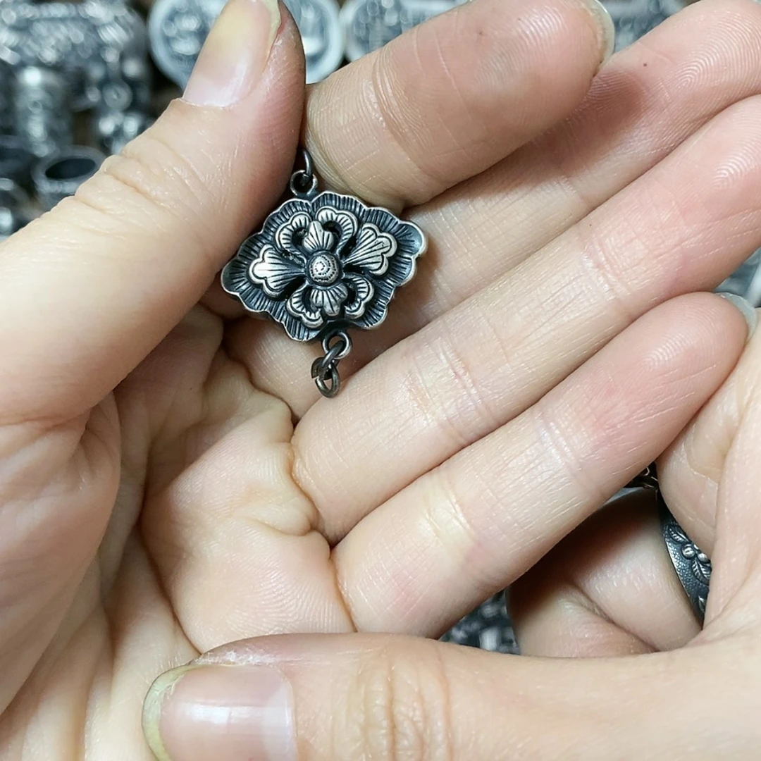 【闪购商品】橄榄核手串/手链复古足银990