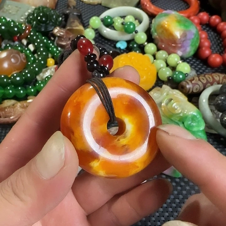 紫金钵盂菩提吊坠