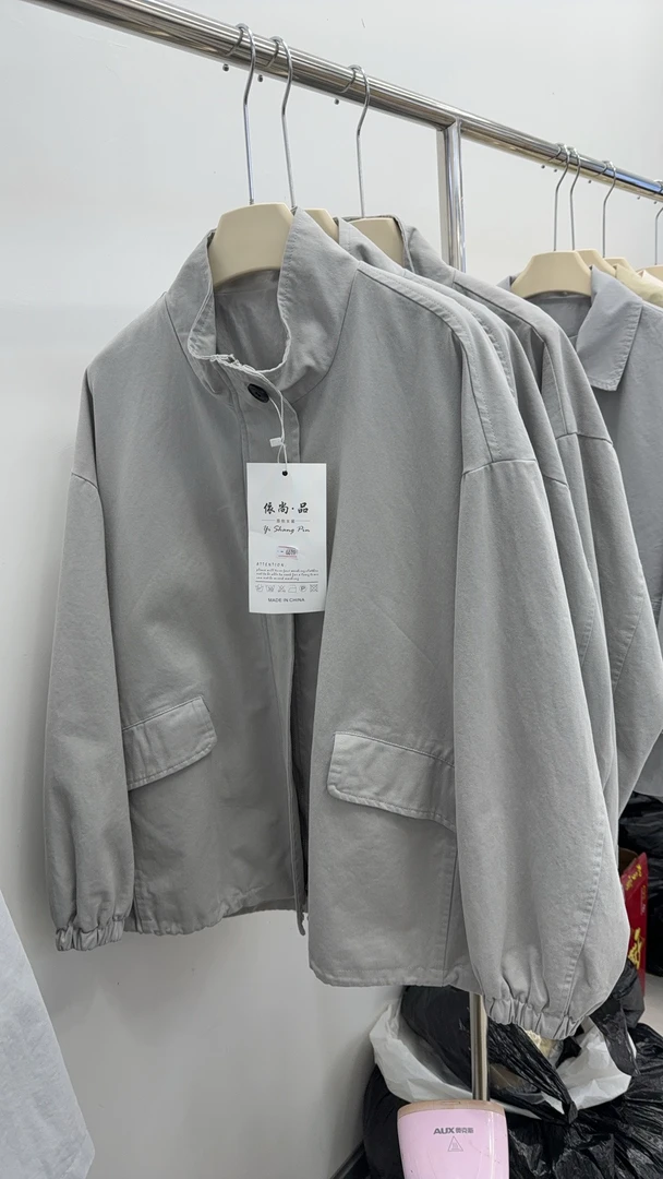 6619新款两粒扣休闲时尚外套