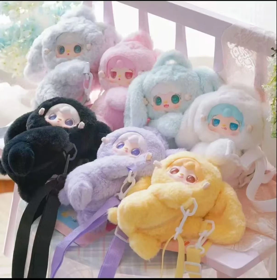 【泡芙】氧氧yooki八代兔兔零钱包陪伴你盲盒毛绒玩偶公仔