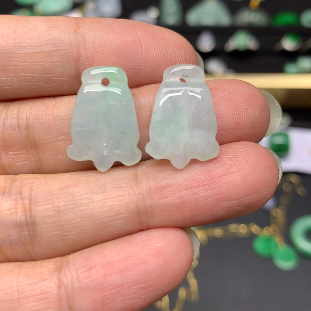 吊坠(不含链)未镶嵌翡翠有纹裂