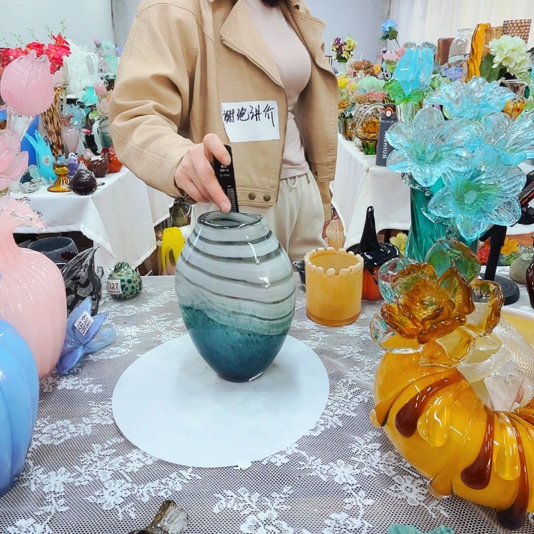 福利不退不换琉璃花瓶花器艺术品