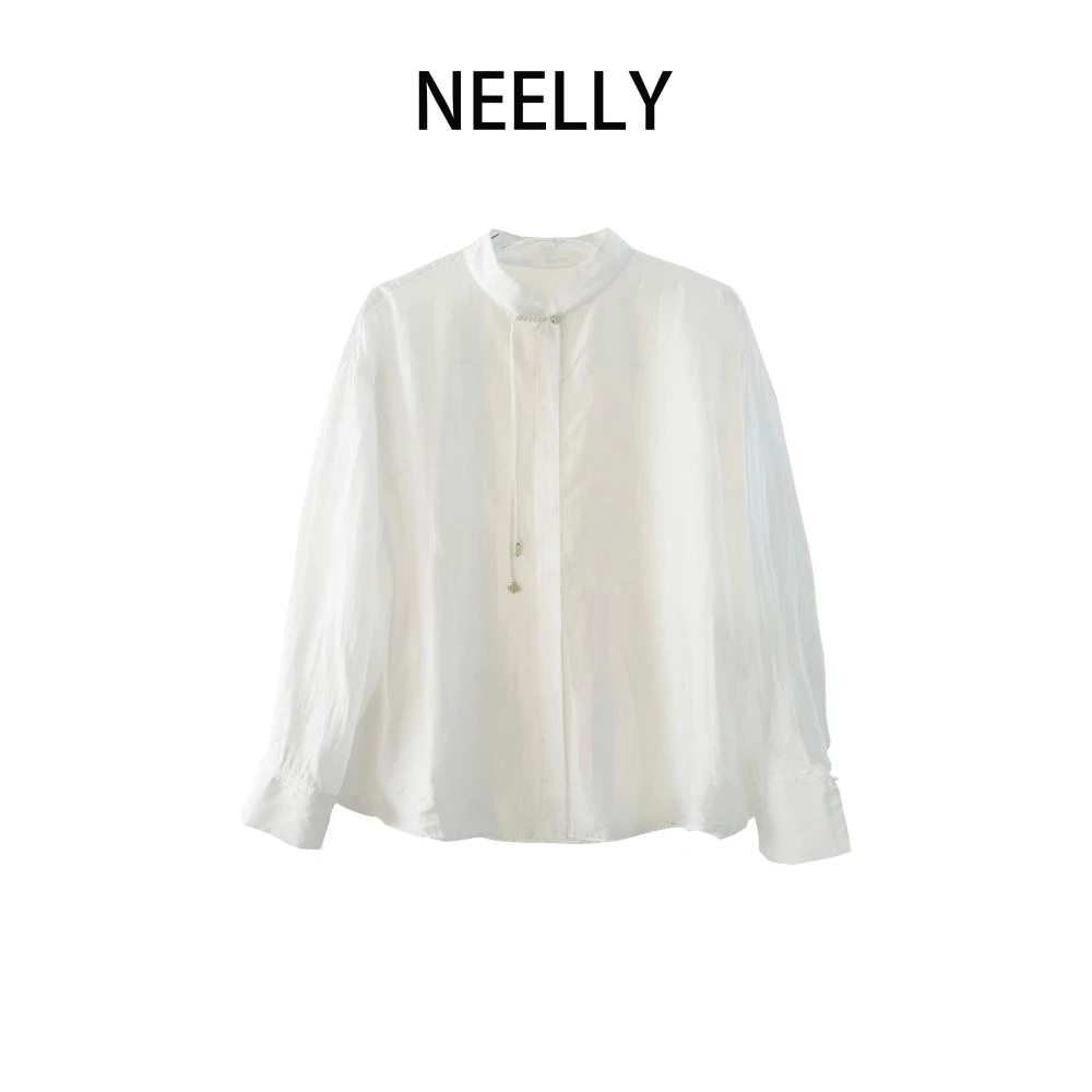【丽公主专属】NEELLY纳俪商场同款衬衫N24074B04555