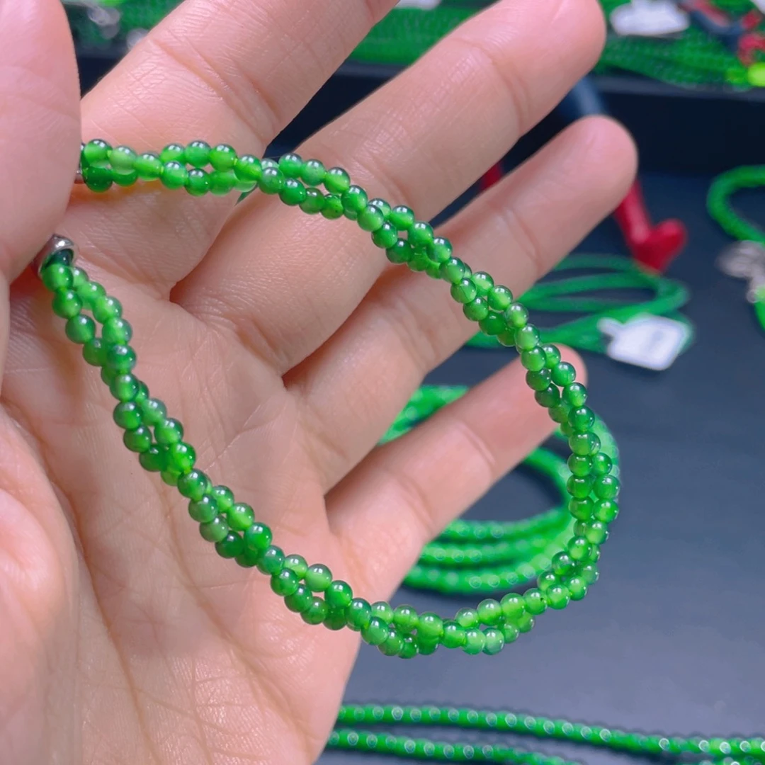 翡翠项链未镶嵌，1