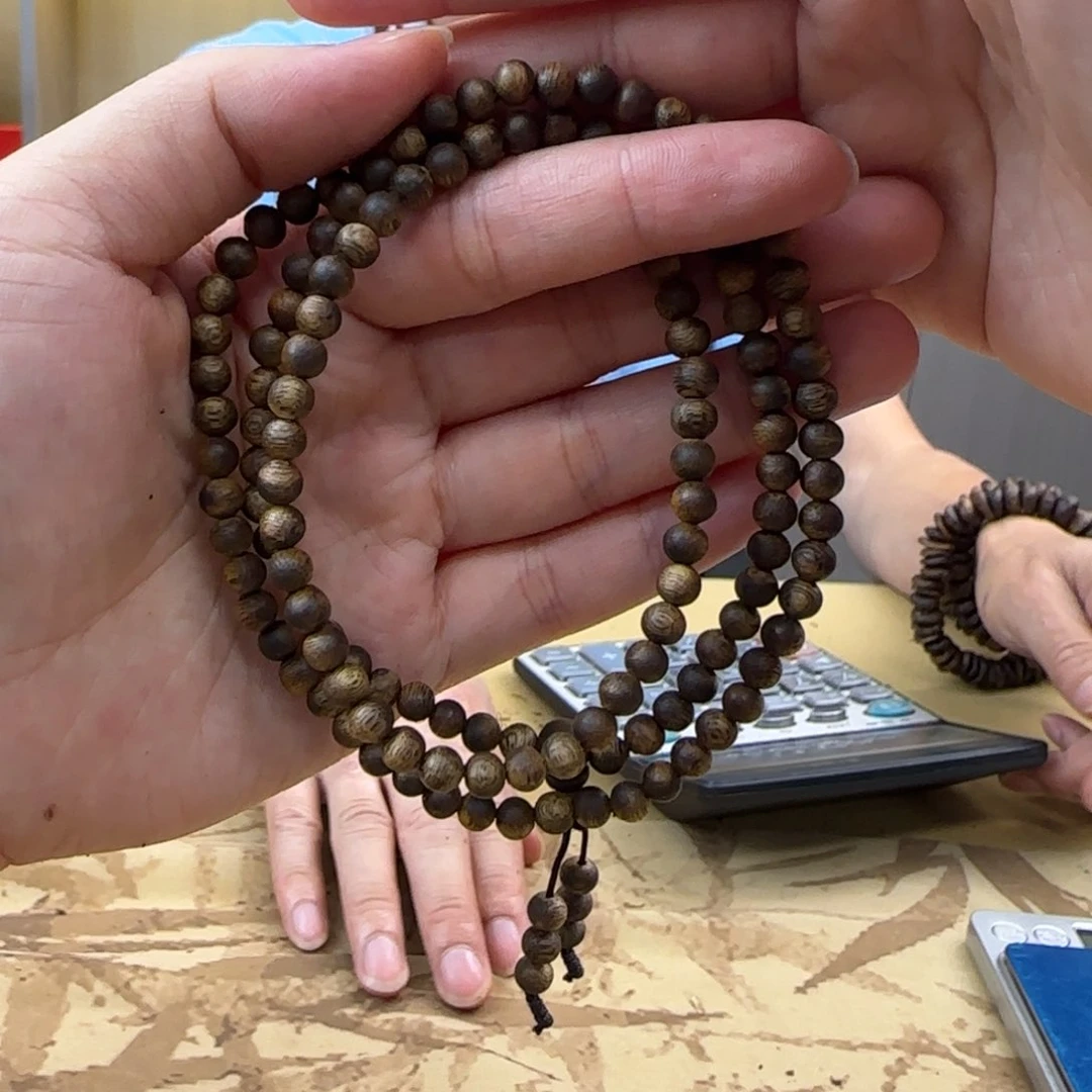 手串沉香绿棋千里香多样性发货1条8克