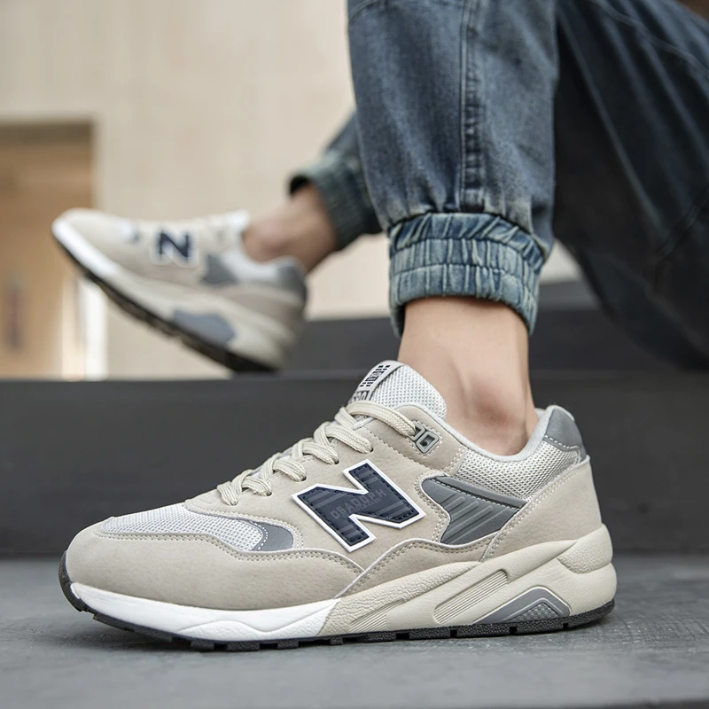 正品新百伦580运动鞋透气防臭男鞋网面N字男女休闲跑步男士鞋子