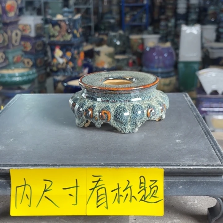 一风堂石湾花盆 面宽11