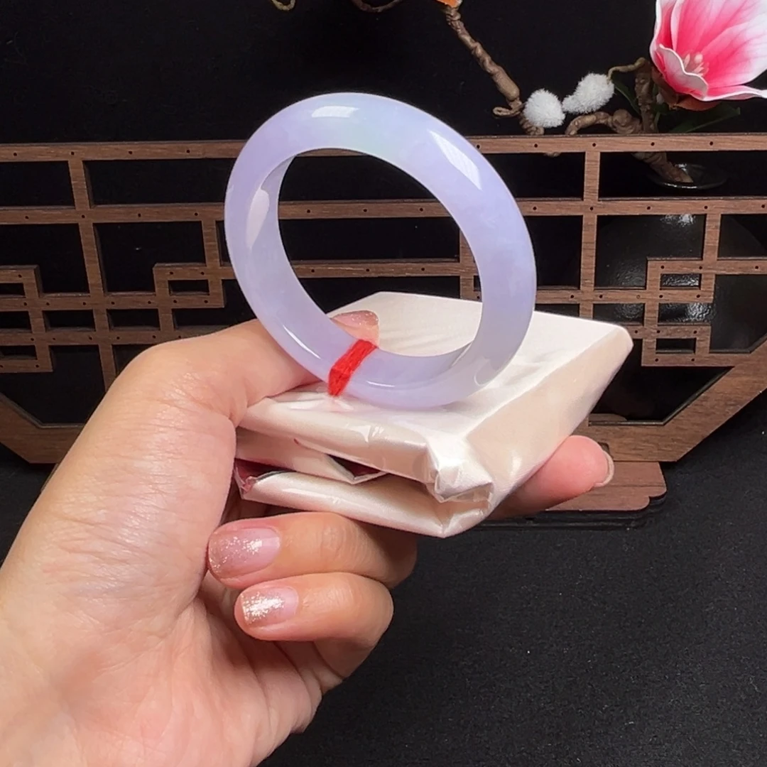 翡翠未镶嵌手镯正圈序号44