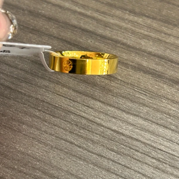 【思思专享】足金999 米字 GP 1.73 12#纳金添福