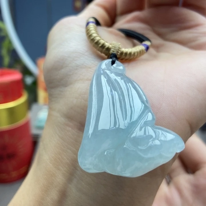 翡翠未镶嵌颈饰吊坠11