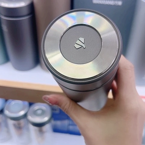 万象保温杯H139SL，水泥灰550毫升➕杯套