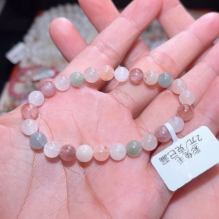 水晶手链未镶嵌196号主图手串  7+