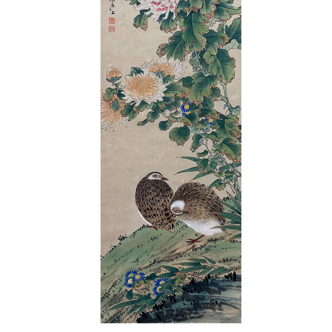 DY5507田先生 花鸟 纸本31*105 2265