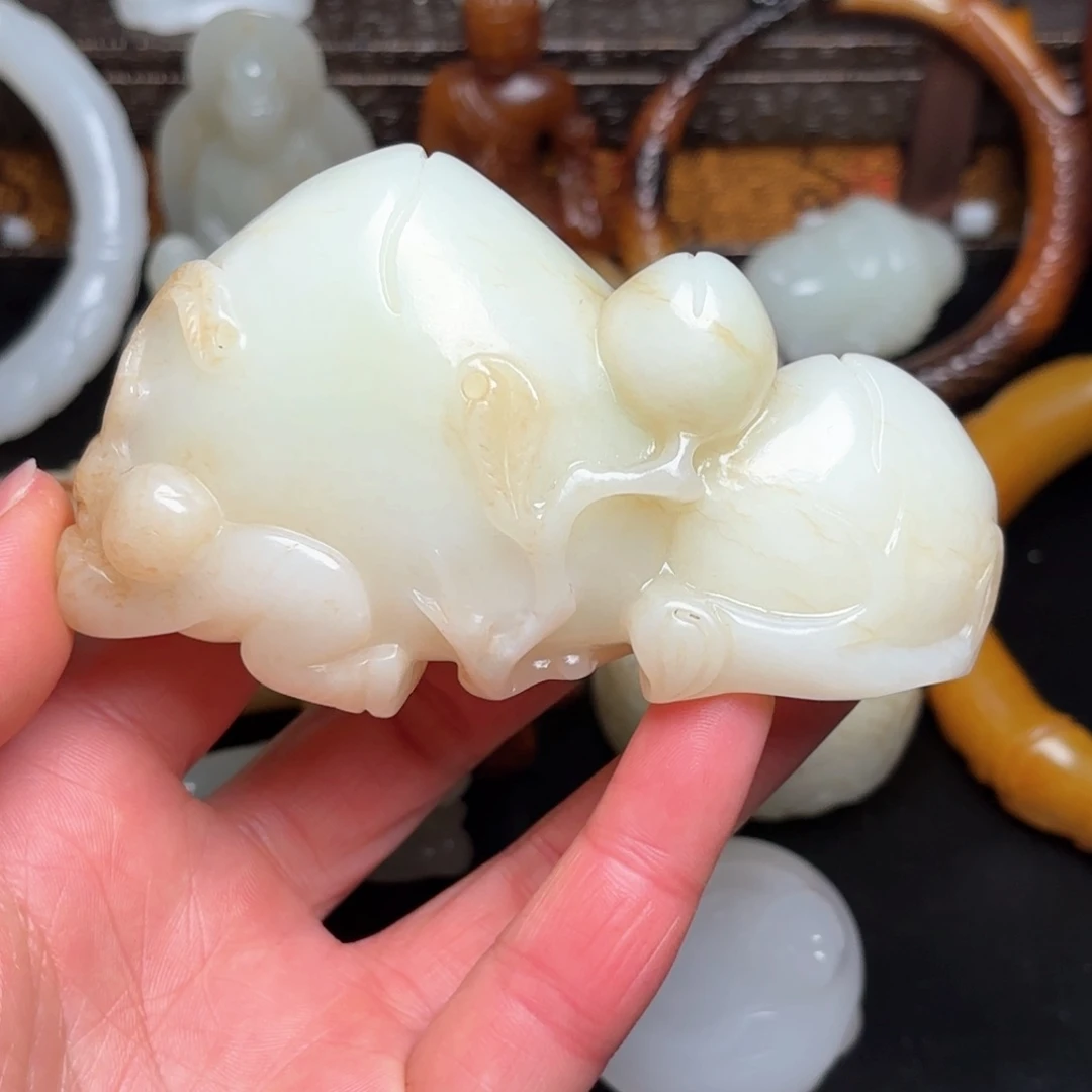 和田玉挂件未镶嵌