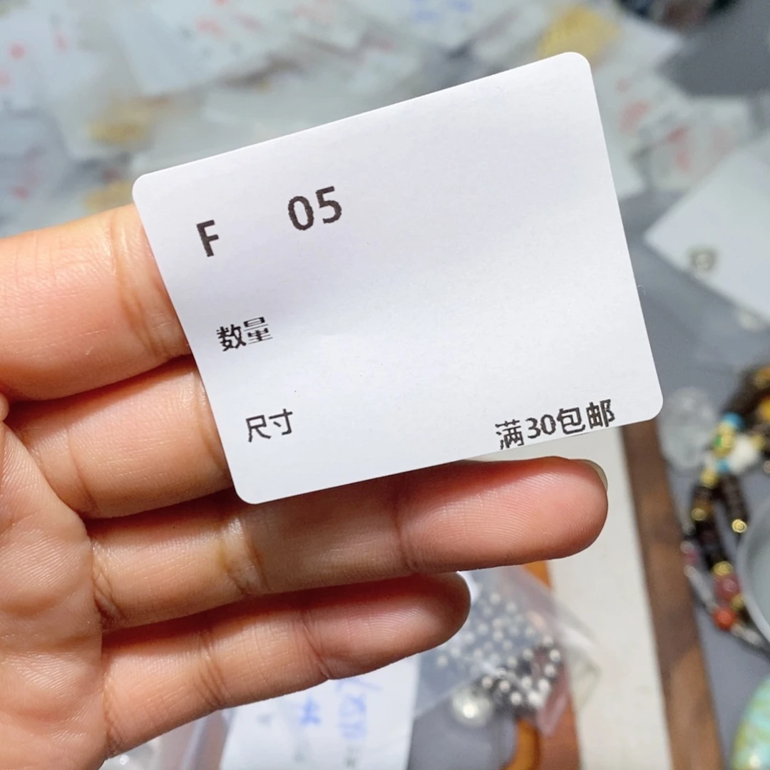 水晶珠宝半成品银S925镶嵌好****缪F05