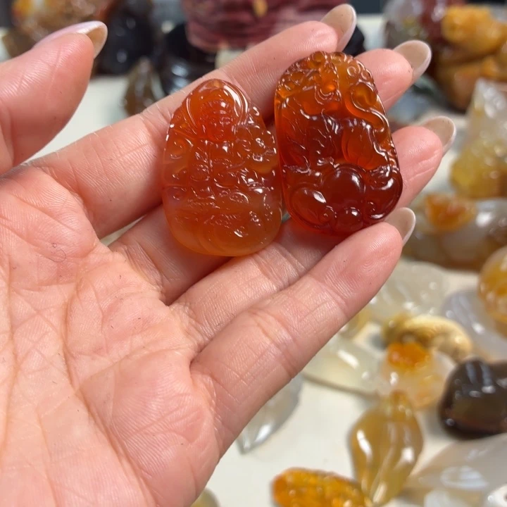 未镶嵌吊坠(不含链)玛瑙/玉髓