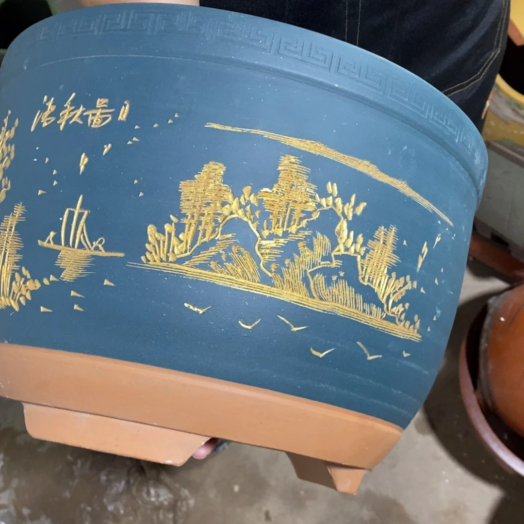 紫砂花盆口径口径31 21