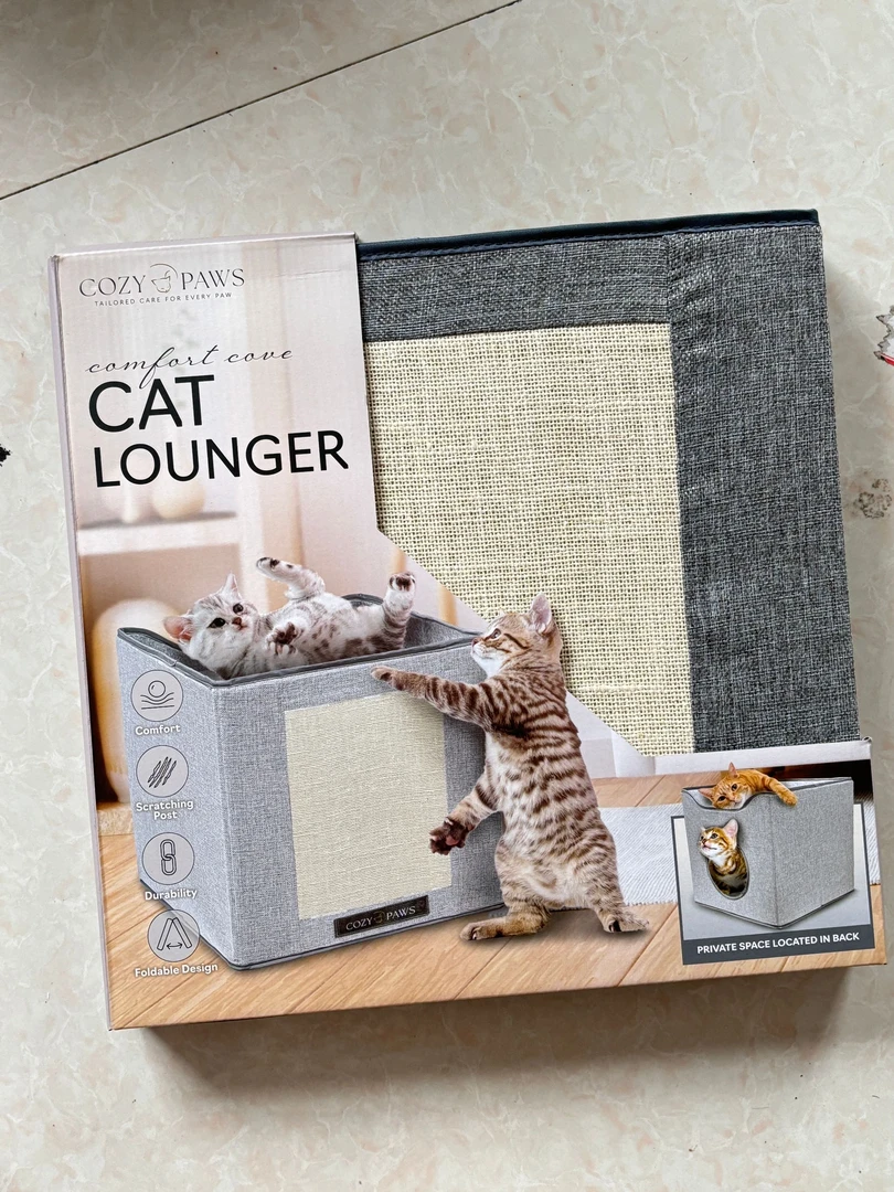 可折叠双层四季通用可拆洗宠物猫窝40*40*38