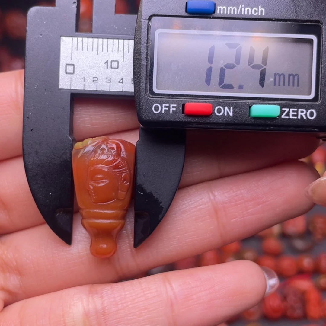 南红玛瑙未镶嵌配饰