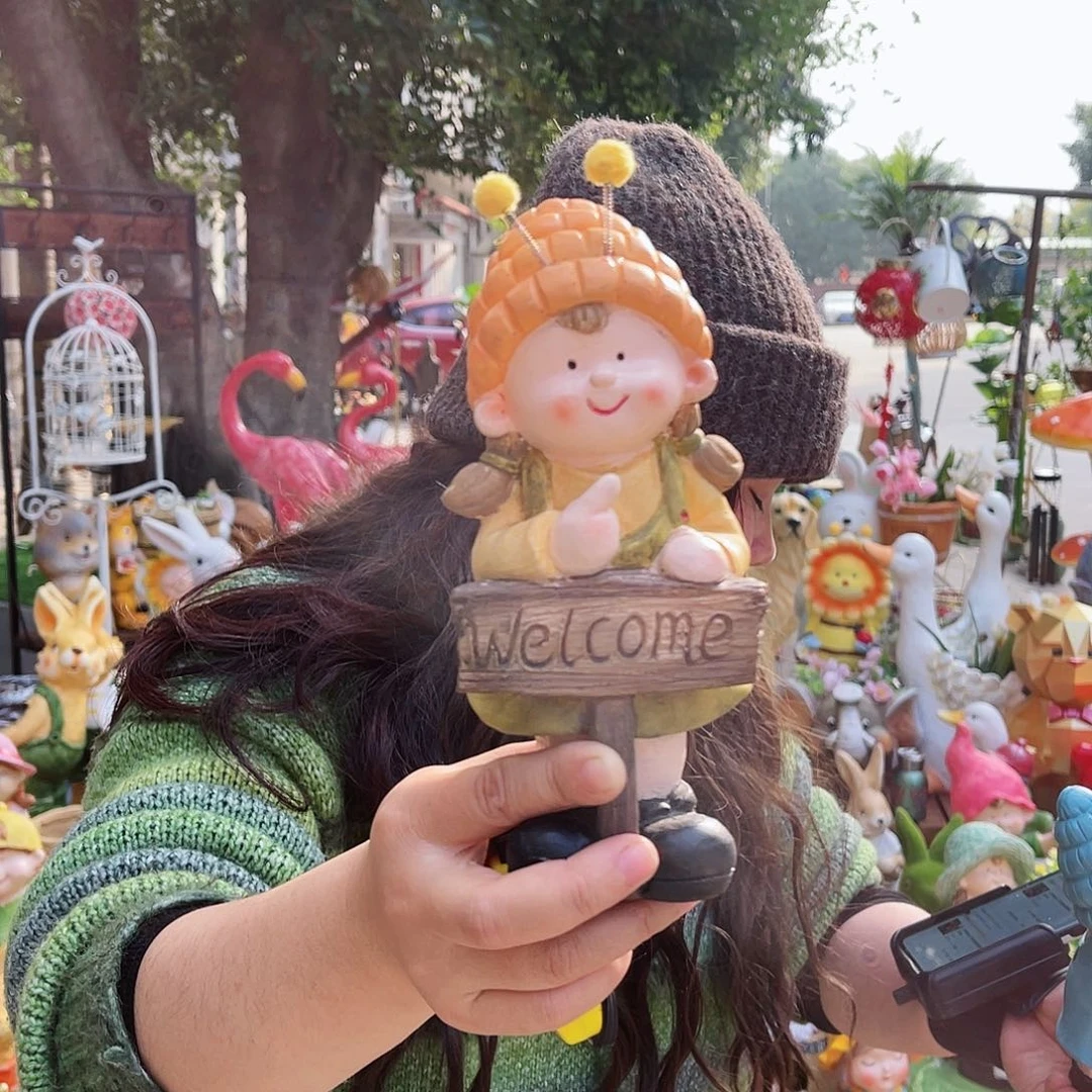 【闪购商品】无铅玻璃花园摆件&000&