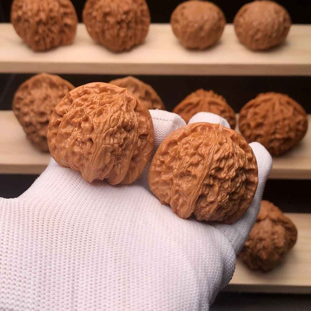 文玩核桃吊坠892号白狮子41