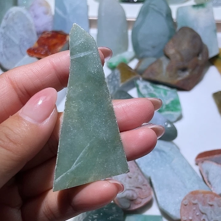 翡翠散珠翡翠边角料